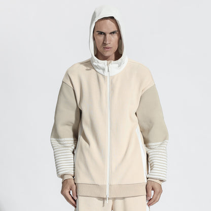 Futuristic Design Warrior Hoodies & Sweatshirts With Ribbed Cuffs/Hem For men