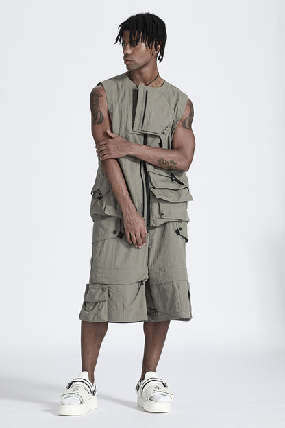 Tactical Warrior Vests (Sleeveless Jackets) With Multi-Pocket Design For men