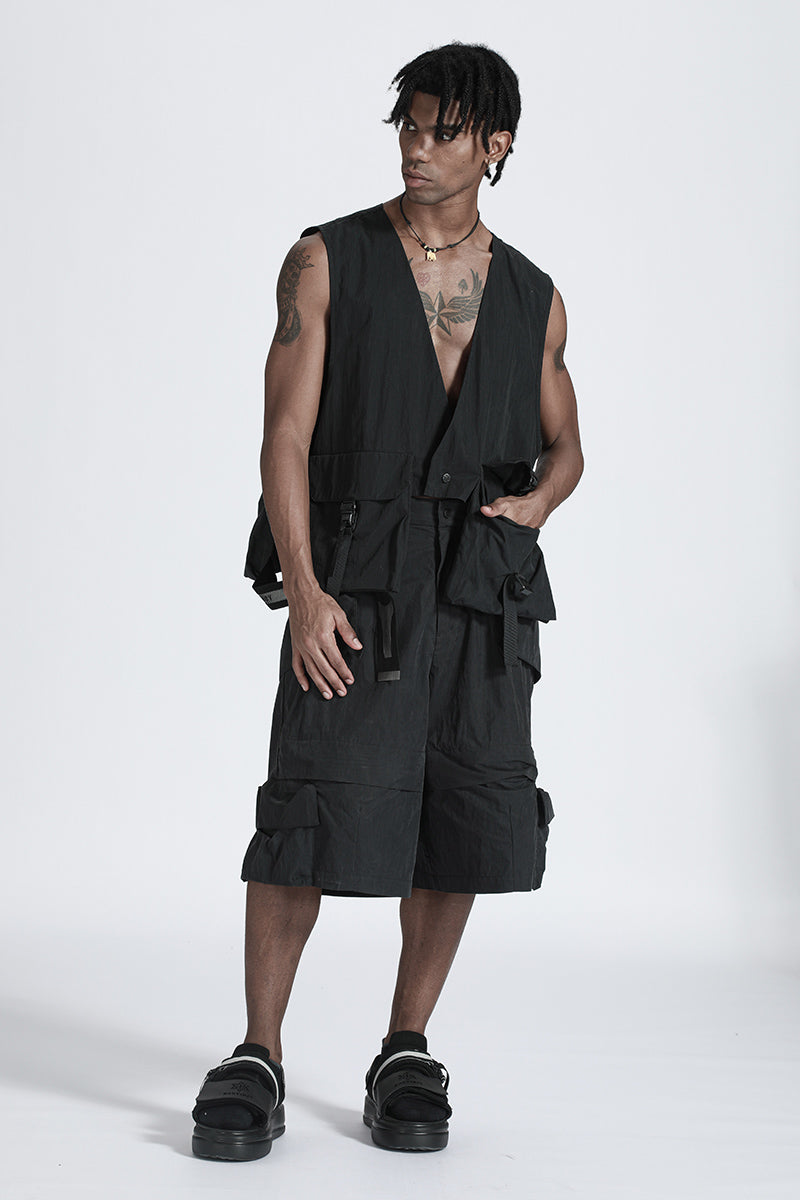 Tactical Warrior Vests (Sleeveless Jackets) With Multi-Pocket Design For men