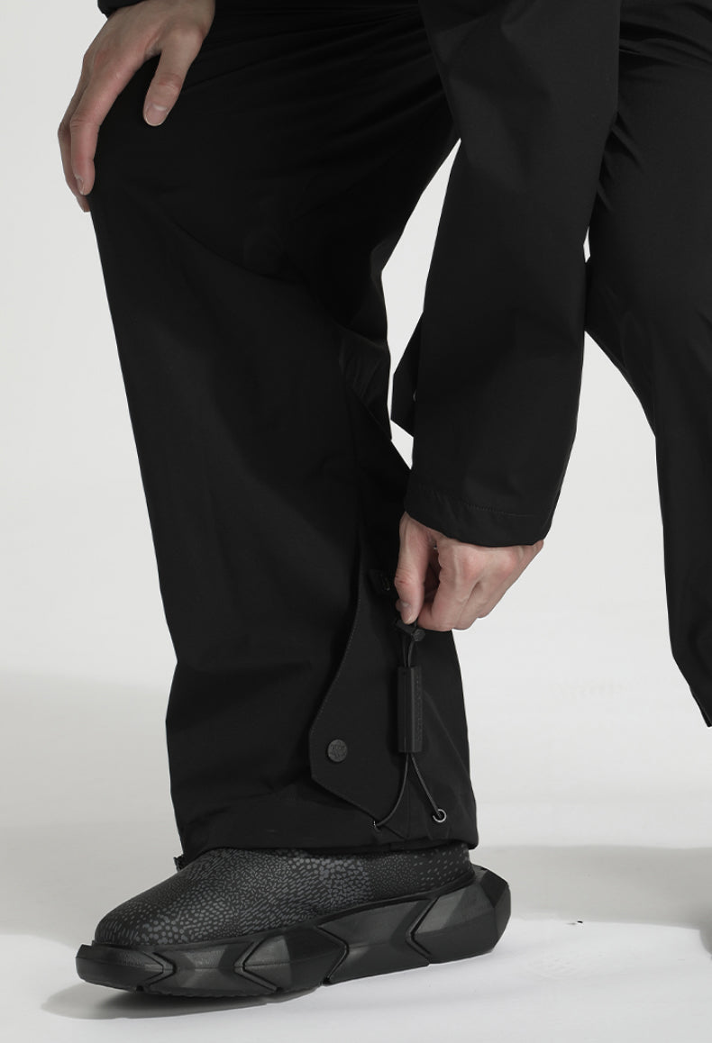 Utilitarian Warrior Jumpsuits With Multi-Pocket Design For men