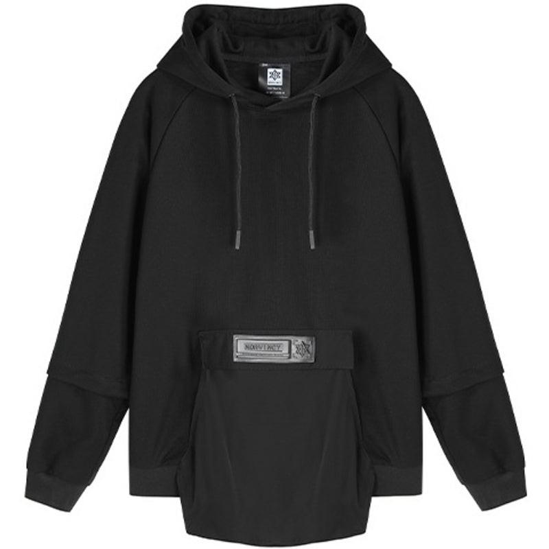 Streetwear Warrior Hoodies & Sweatshirts With Adjustable Drawstring For men