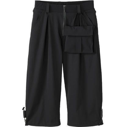 Minimalist Warrior Shorts With Elastic Waistband For men