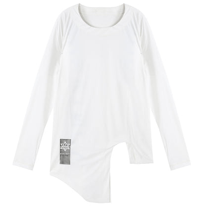 Asymmetric Cut Warrior T-Shirts With Durable Ripstop For men