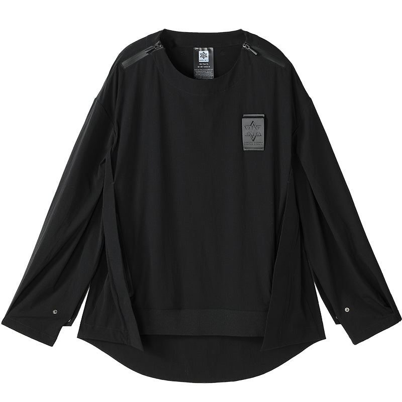 Tactical Warrior T-Shirts With Ribbed Cuffs/Hem For men