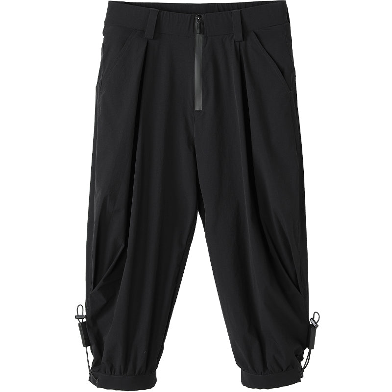 Minimalist Warrior Shorts With Elastic Waistband For men