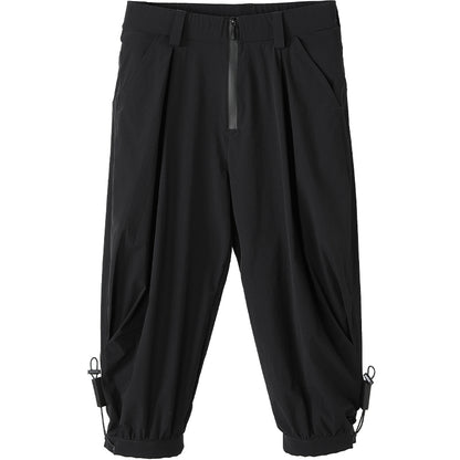 Minimalist Warrior Shorts With Elastic Waistband For men