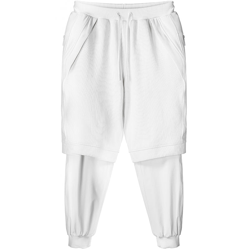 Minimalist Warrior Sweatpants With Adjustable Drawstring For men