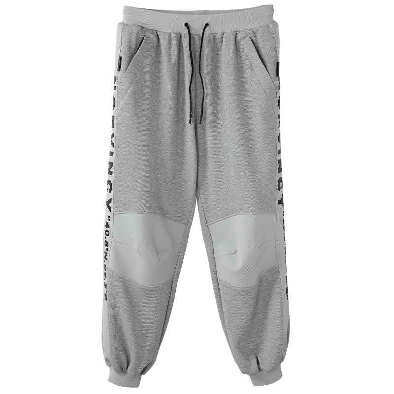 Avant-Garde Warrior Sweatpants With Adjustable Drawstring For men