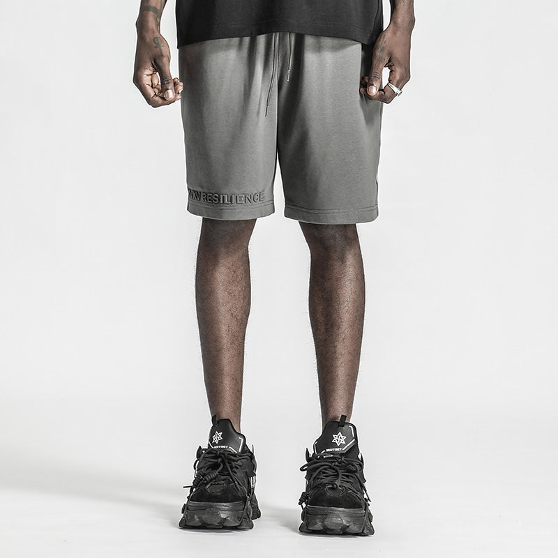 Minimalist Warrior Shorts With Elastic Waistband For men