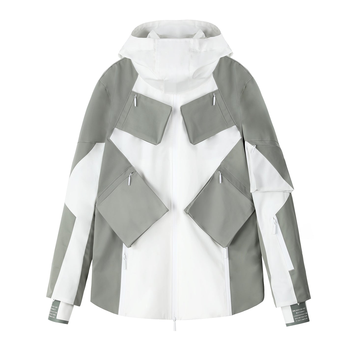 Techwear Style Warrior Windbreakers With Windproof For men