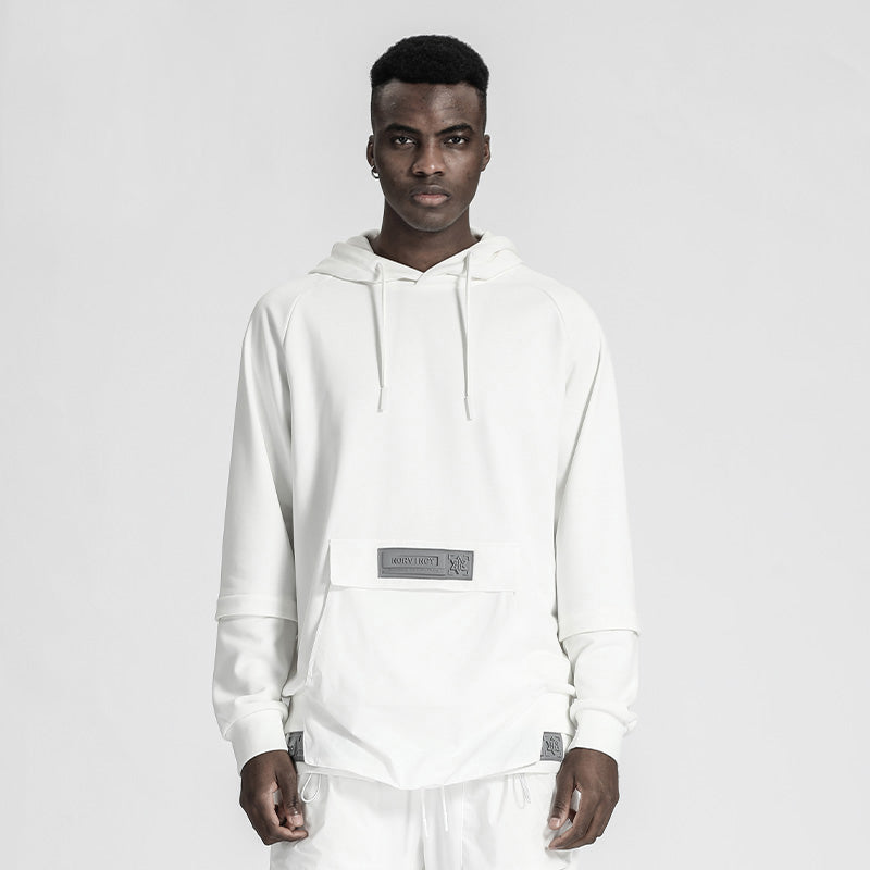 Streetwear Warrior Hoodies & Sweatshirts With Adjustable Drawstring For men