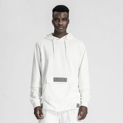 Streetwear Warrior Hoodies & Sweatshirts With Adjustable Drawstring For men