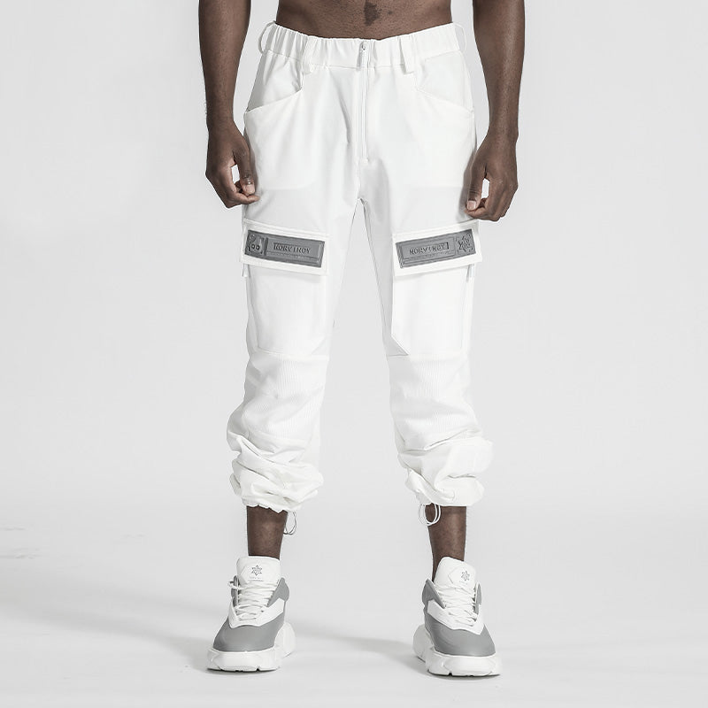 Utilitarian Warrior Cargo Pants With Multi-Pocket Design For men