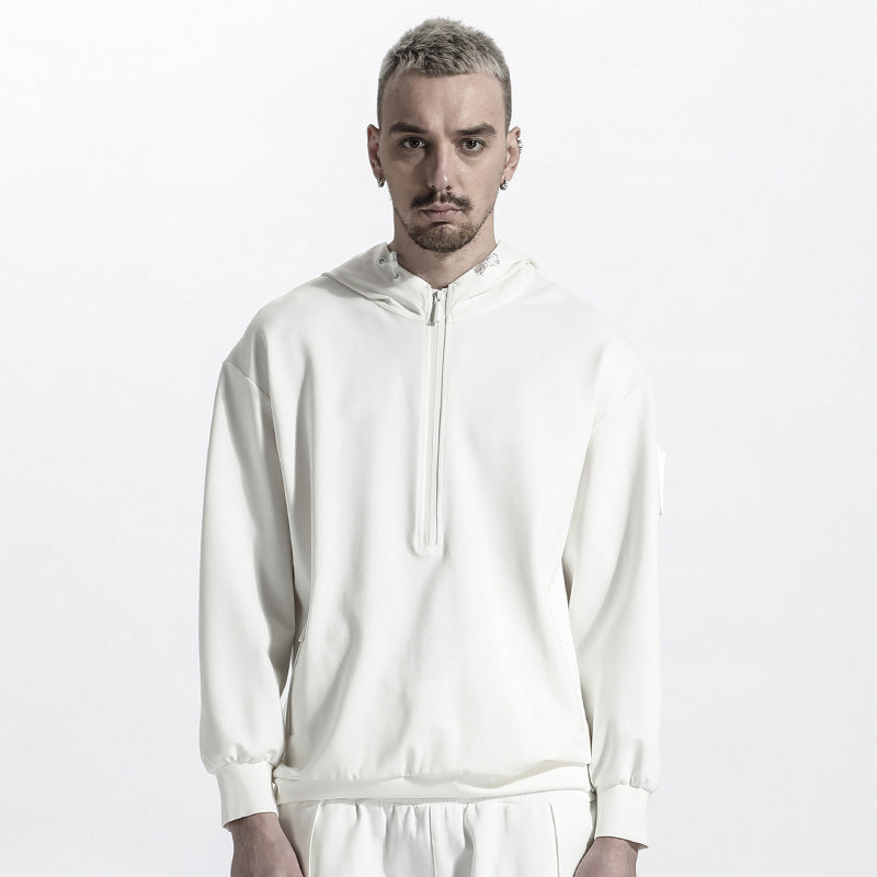 Avant-Garde Warrior Hoodies & Sweatshirts With Ribbed Cuffs/Hem For men