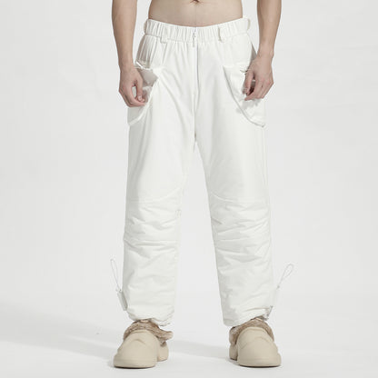 Loose/Relaxed Fit Warrior Fleece / Cotton Pants With Durable Ripstop For men