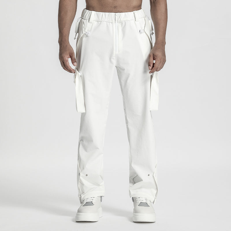 Minimalist Warrior Cargo Pants With Multi-Pocket Design For men