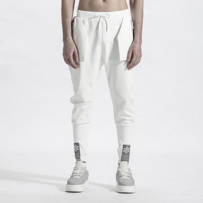 Minimalist Warrior joggers With Elastic Waistband For men