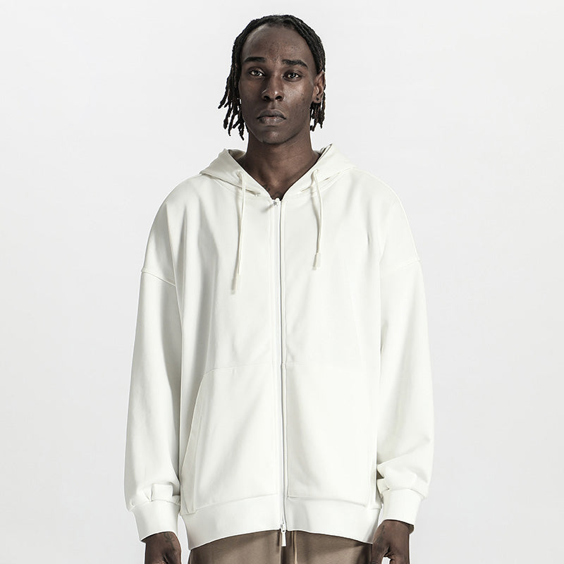 Minimalist Warrior Hoodies & Sweatshirts With Ribbed Cuffs/Hem For men