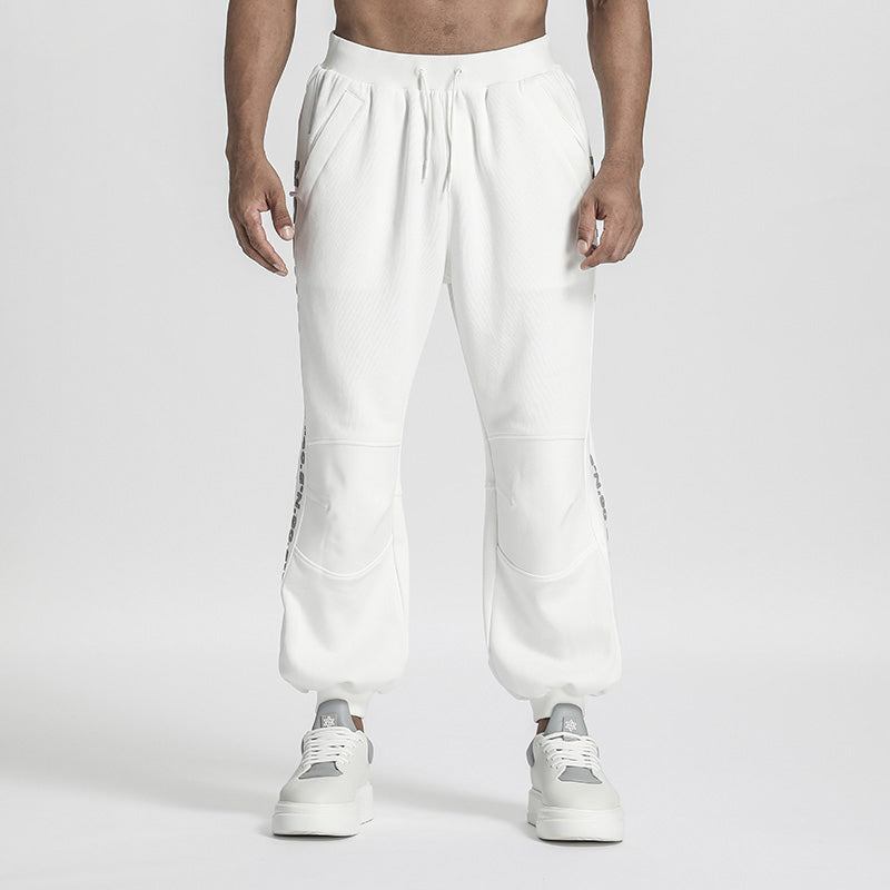 Avant-Garde Warrior Sweatpants With Adjustable Drawstring For men