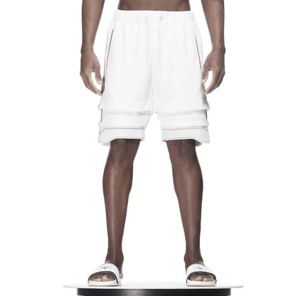 Cyberpunk Aesthetic Warrior Shorts With Durable Ripstop For men
