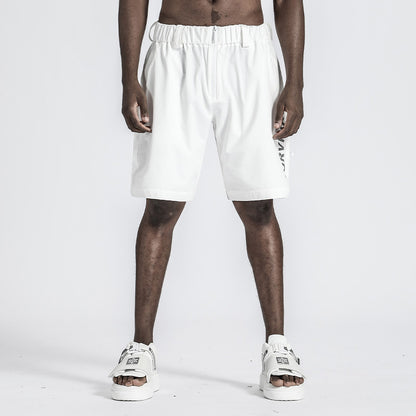Minimalist Warrior Shorts With Elastic Waistband For men