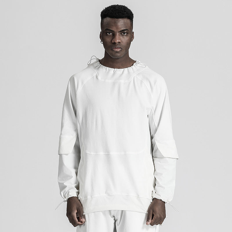 Patchwork panel Warrior T-Shirts With Durable Ripstop For men