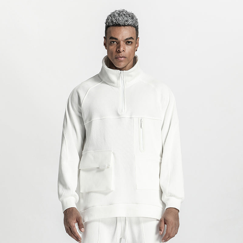 Avant-Garde Warrior Hoodies & Sweatshirts With Adjustable Drawstring For men
