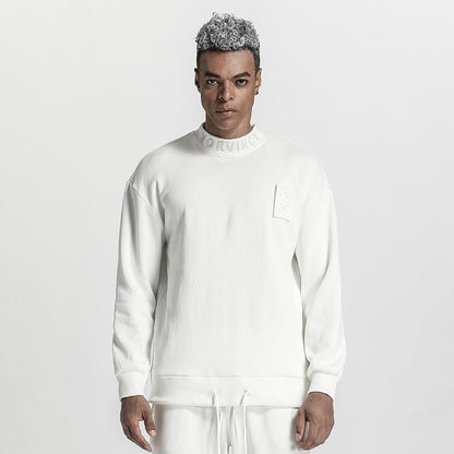 Loose/Relaxed Fit Warrior Hoodies & Sweatshirts With Multi-Pocket Design For men