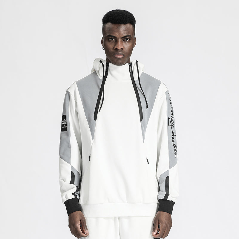 Streetwear Warrior Hoodies & Sweatshirts With Adjustable Drawstring For men