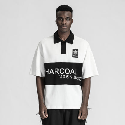 Patchwork panel Warrior T-Shirts With Durable Ripstop For men