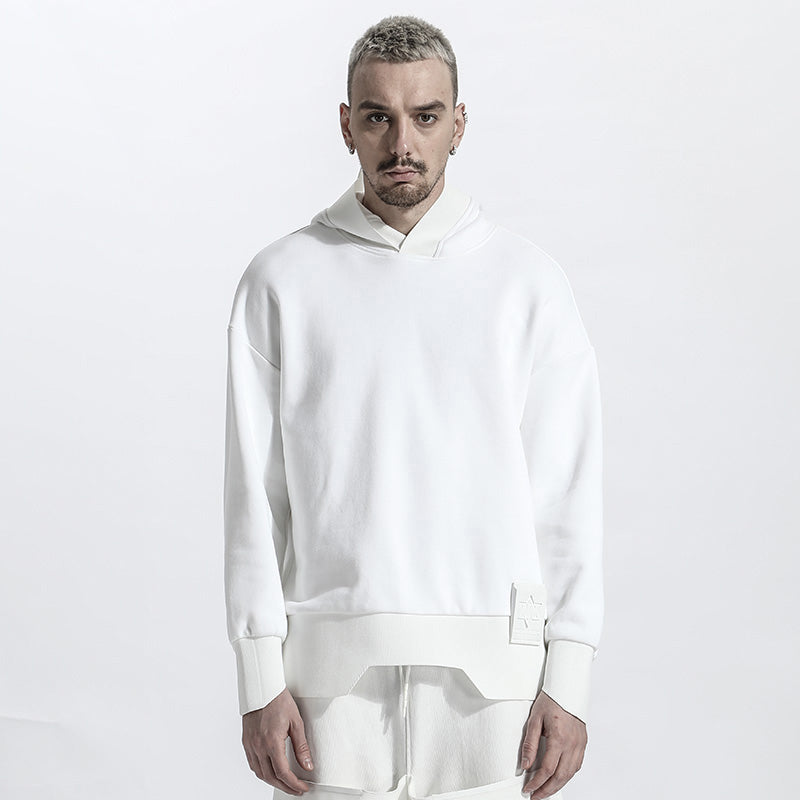 Minimalist Warrior Hoodies & Sweatshirts With Adjustable Drawstring For men