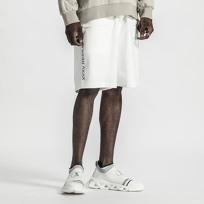Minimalist Warrior Shorts With Elastic Waistband For men