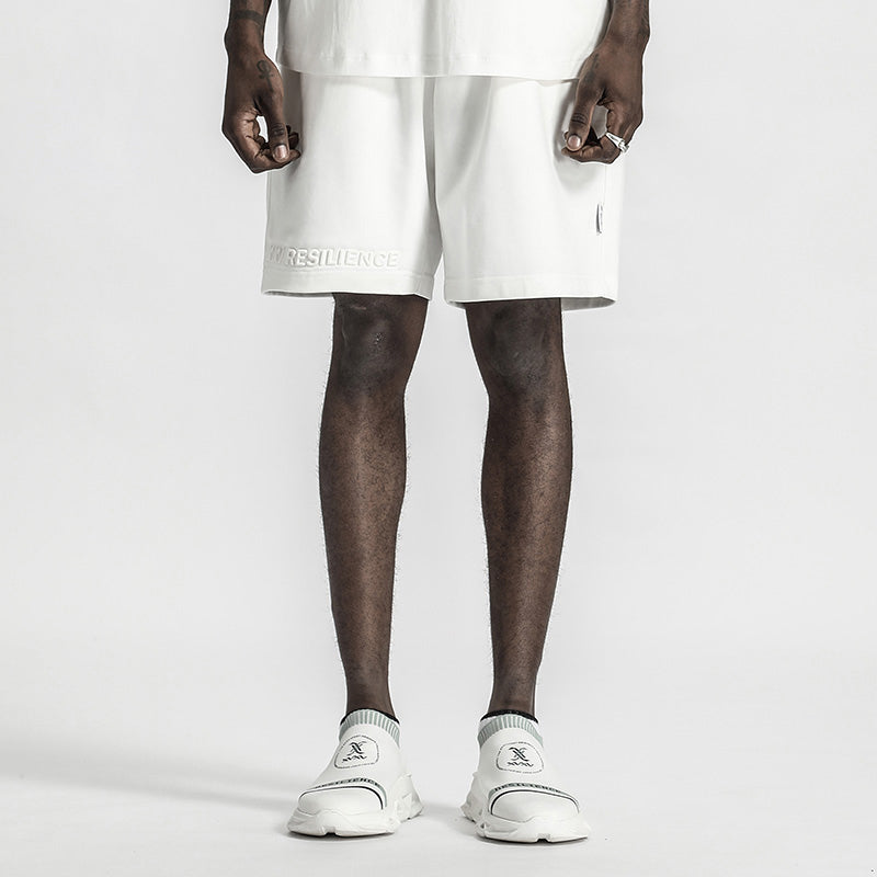 Minimalist Warrior Shorts With Elastic Waistband For men