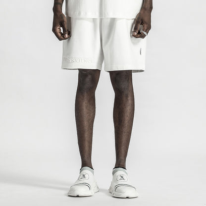 Minimalist Warrior Shorts With Elastic Waistband For men