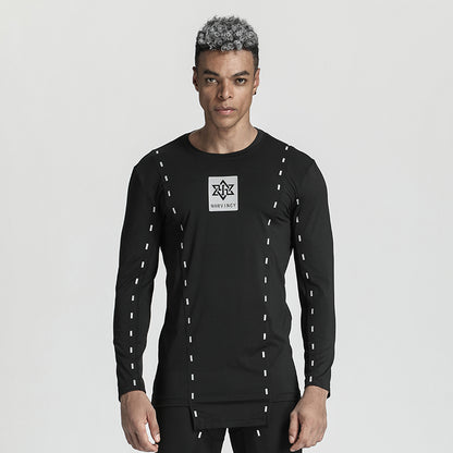 Slim Fit Warrior Base Layer Tops With Quick-Dry Fabric For men