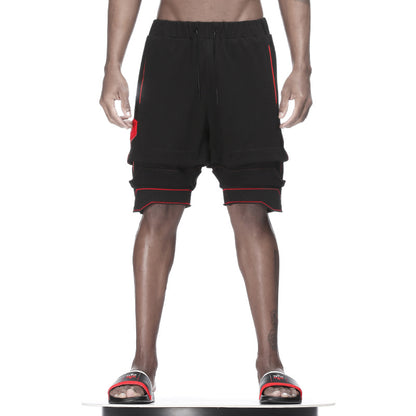Cyberpunk Aesthetic Warrior Shorts With Durable Ripstop For men