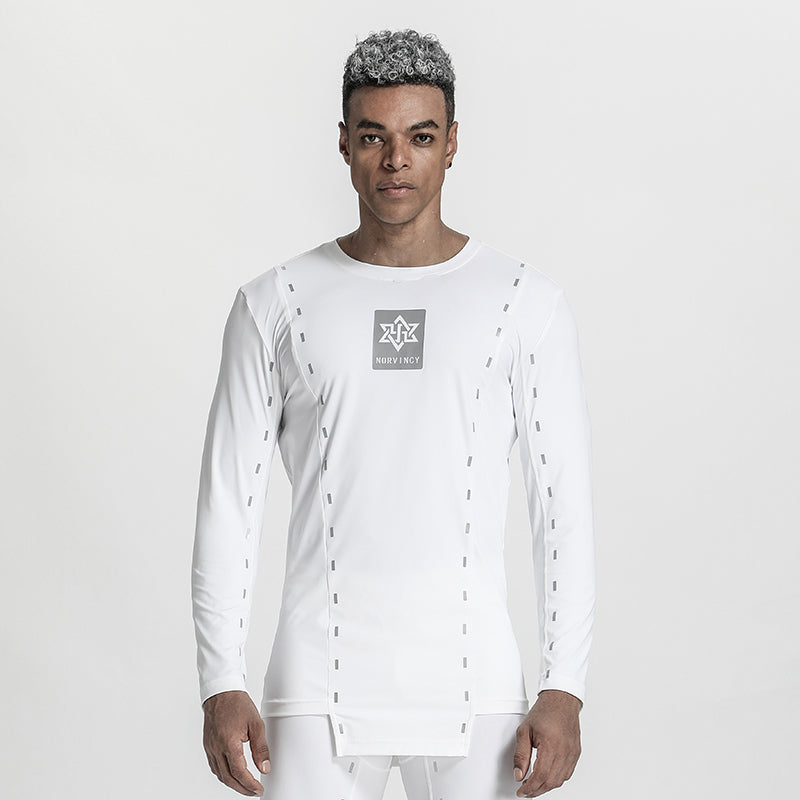 Slim Fit Warrior Base Layer Tops With Quick-Dry Fabric For men