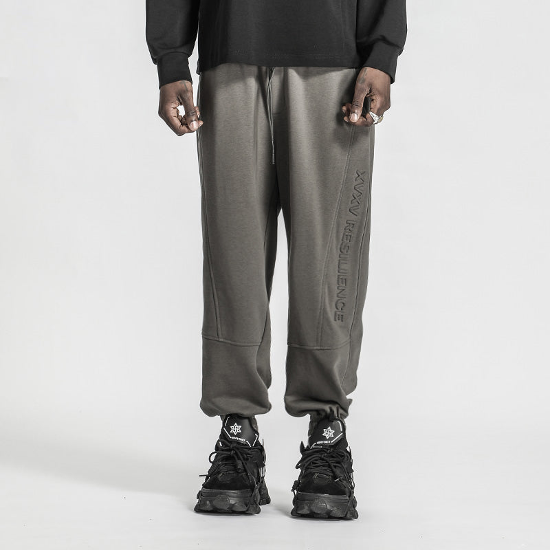 Minimalist Warrior Sweatpants With Elastic Waistband For men