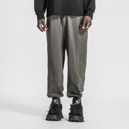 Minimalist Warrior Sweatpants With Elastic Waistband For men