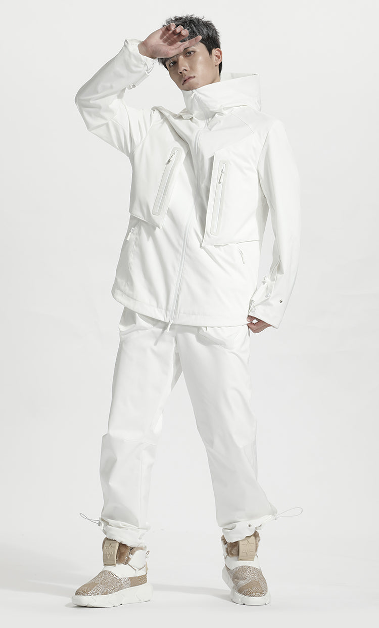 Minimalist Warrior Hardshell Pants With Windproof For men