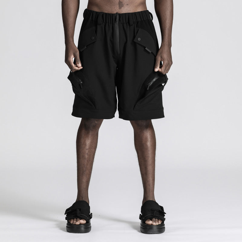 Loose/Relaxed Fit Warrior Shorts With Multi-Pocket Design For men