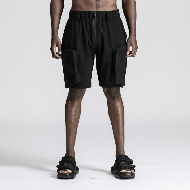 Loose/Relaxed Fit Warrior Shorts With Multi-Pocket Design For men