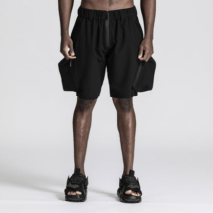 Loose/Relaxed Fit Warrior Shorts With Multi-Pocket Design For men