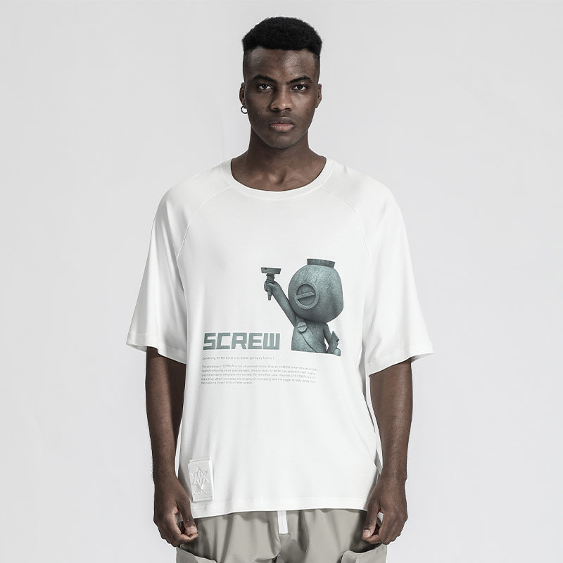 Streetwear Warrior T-Shirts With Durable Ripstop For men